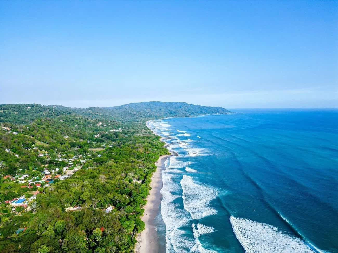 Santa Teresa, Costa Rica Aerial View